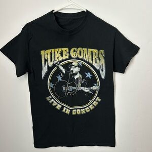 Black Luke Combs Concert T-Shirt Men’s Small